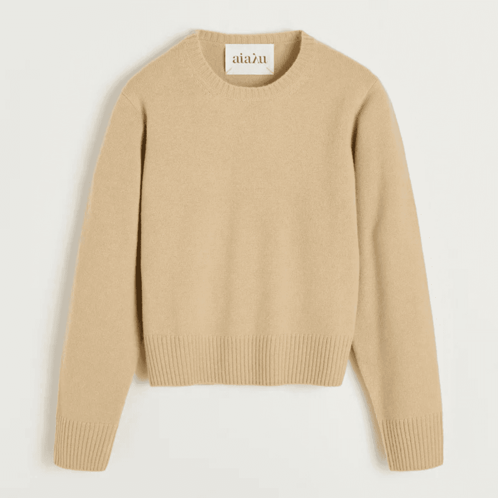 Aiayu / Inga Cashmere Sweater / Corn — billede 1