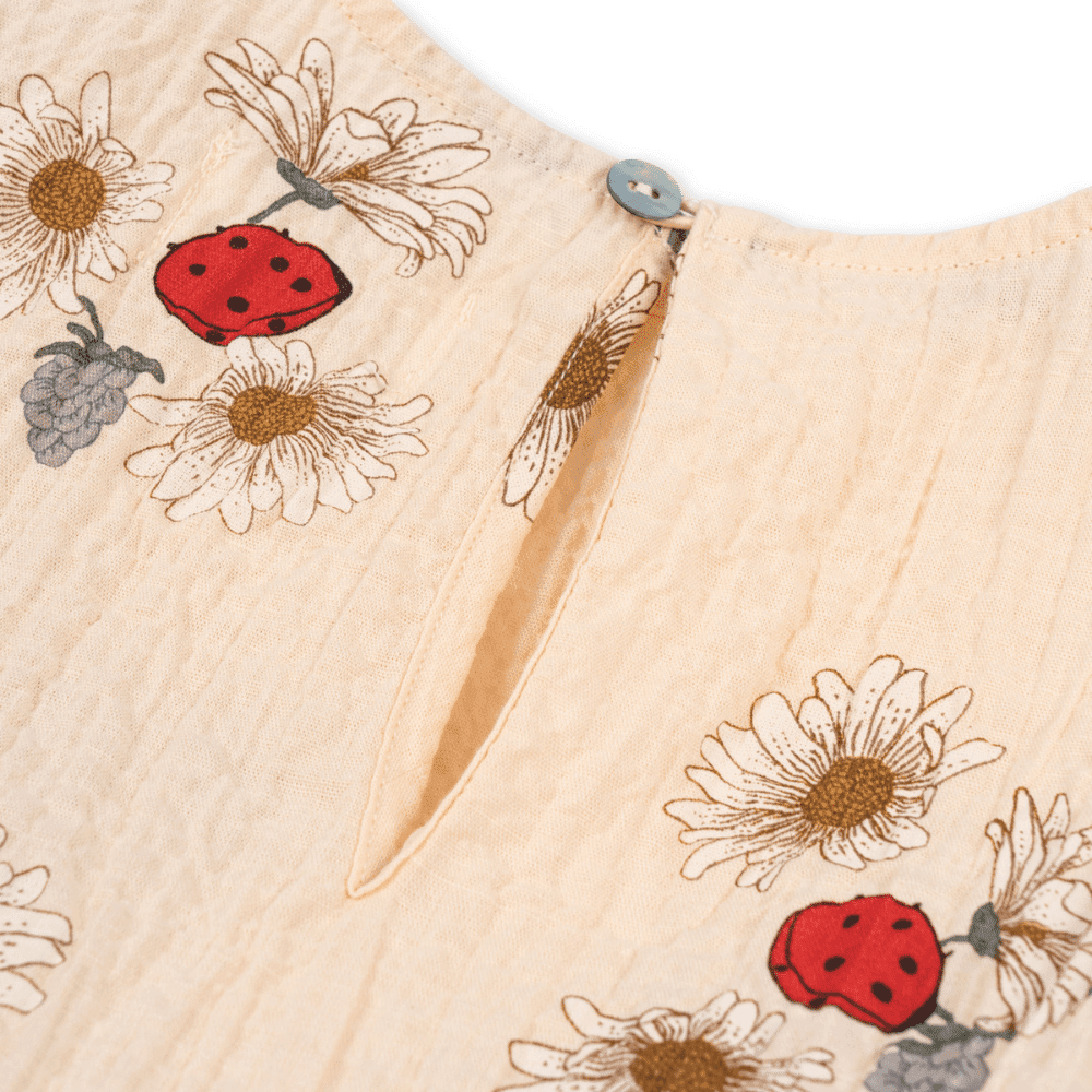 Konges Sløjd / Vida puf ærme kjole / Ladybug — billede 3