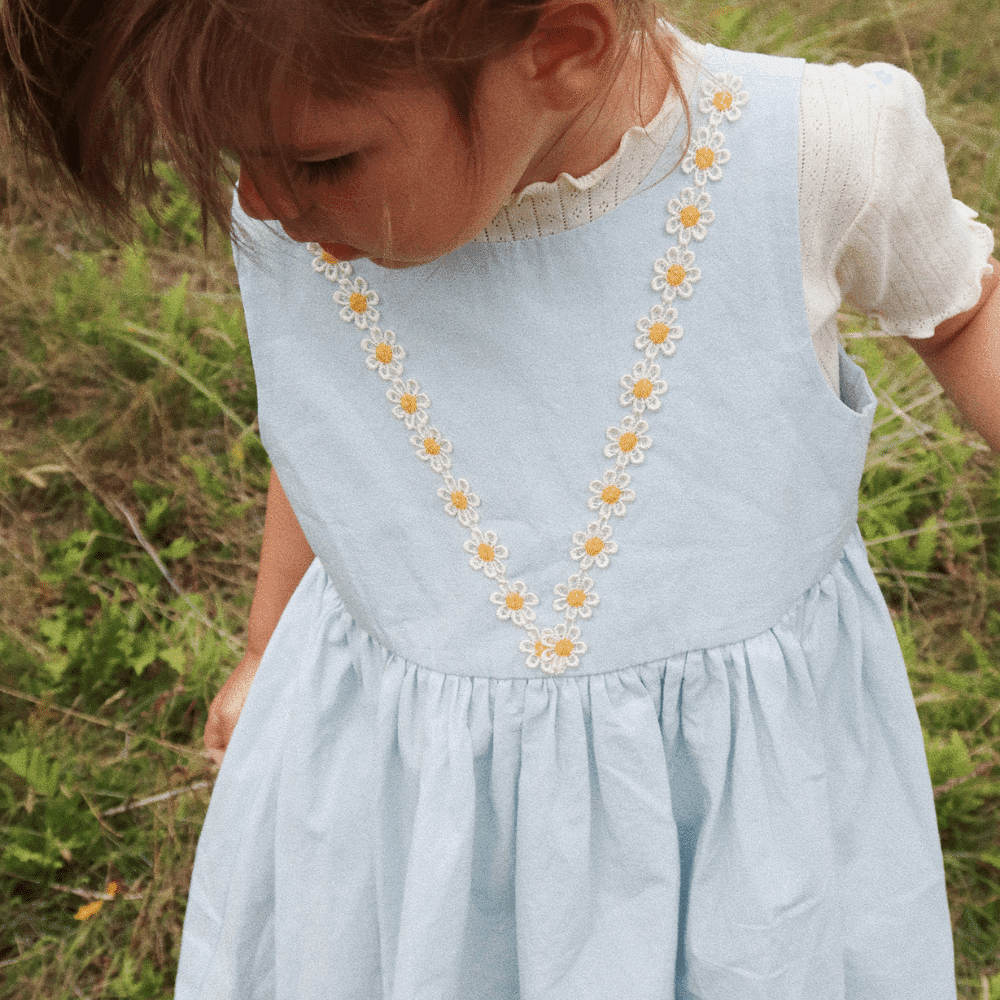 Konges Sløjd / Minnie pointelle t-shirt / Antique hvid — billede 4