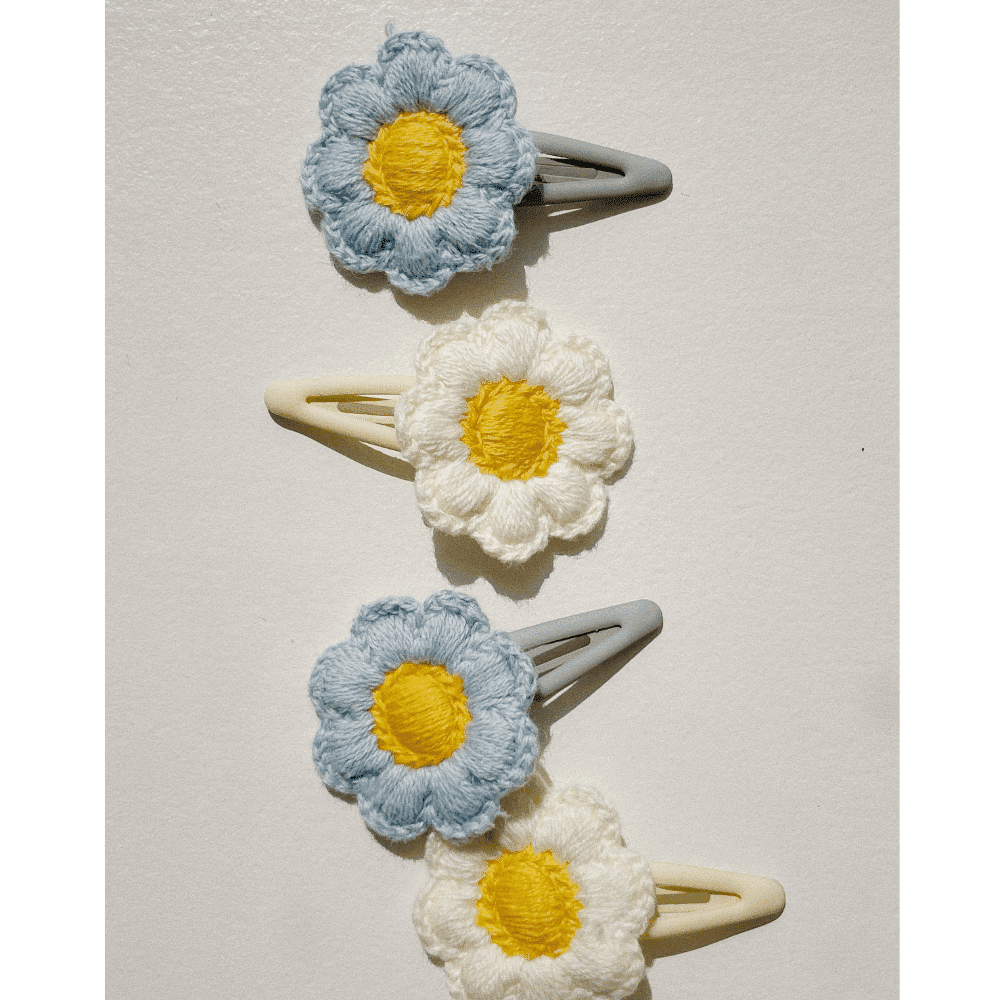 Konges Sløjd / 4 pak hårspænder / Daisy — billede 6