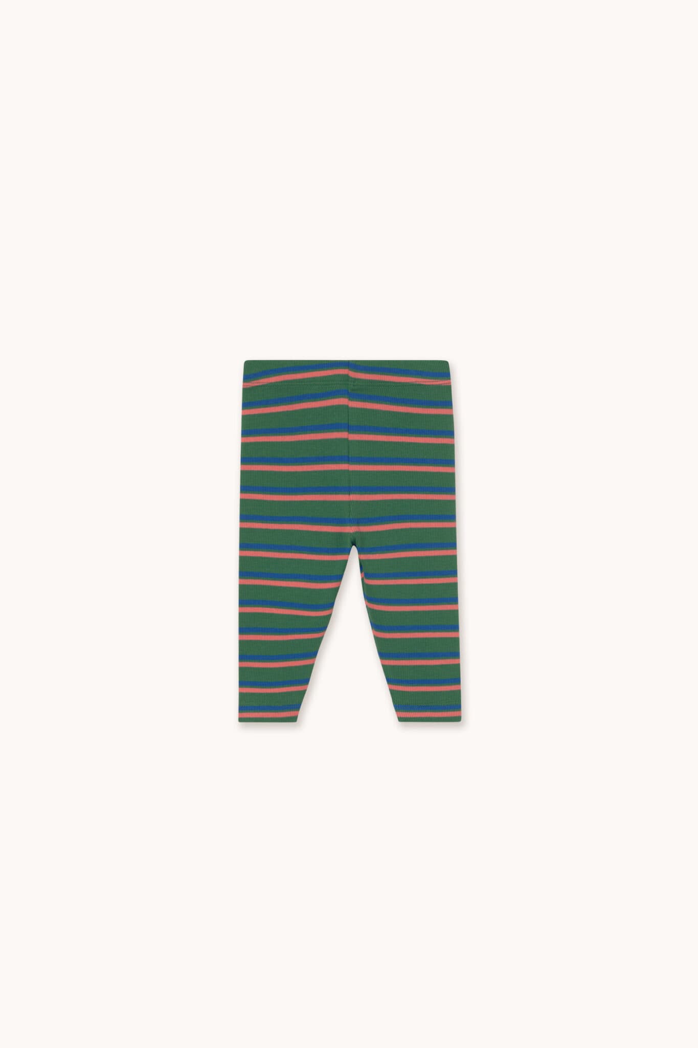 Tiny Cottons / Duo Stripes Rib Baby bukser / Grøn — billede 2