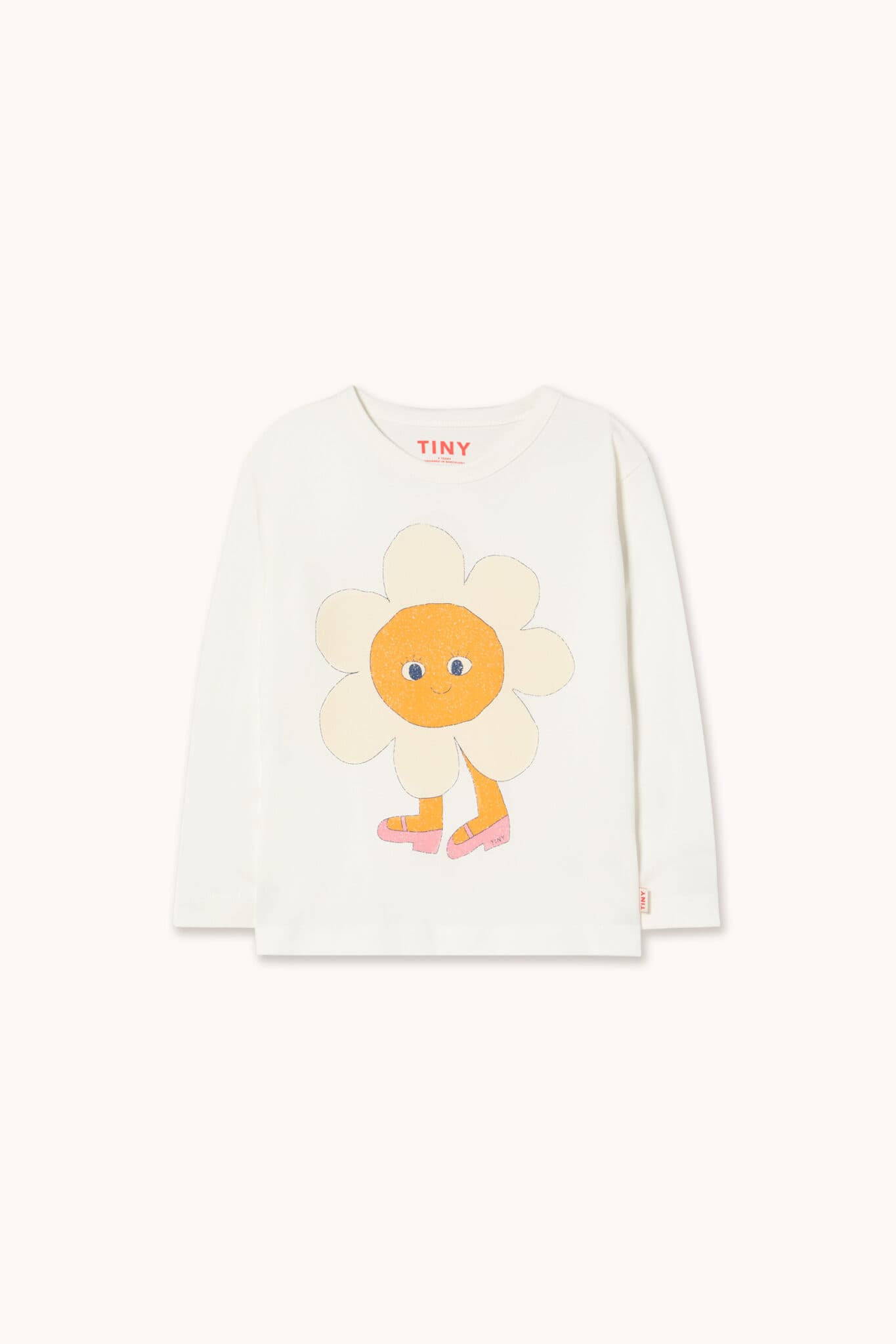 Tiny Cottons / Flower Graphic Langærmet T-shirt