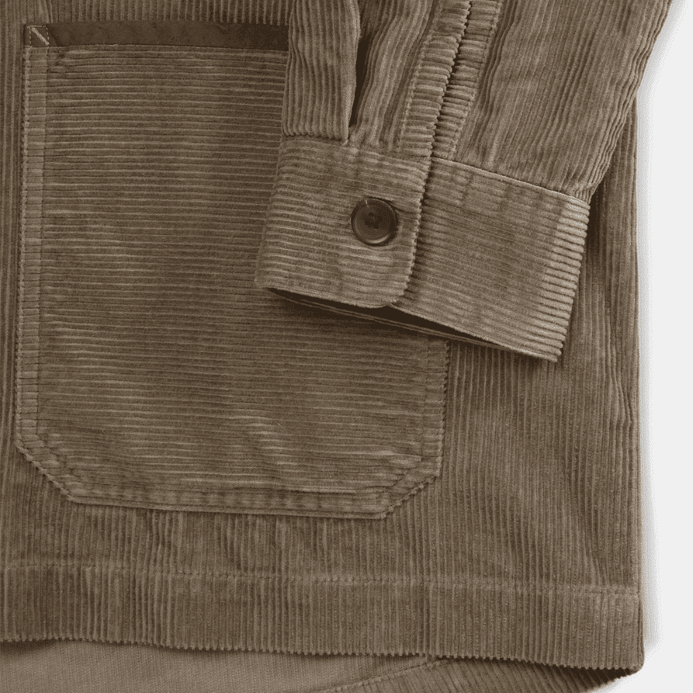 Aiayu / Vinga Skjorte Corduroy / Brown Khaki — billede 3