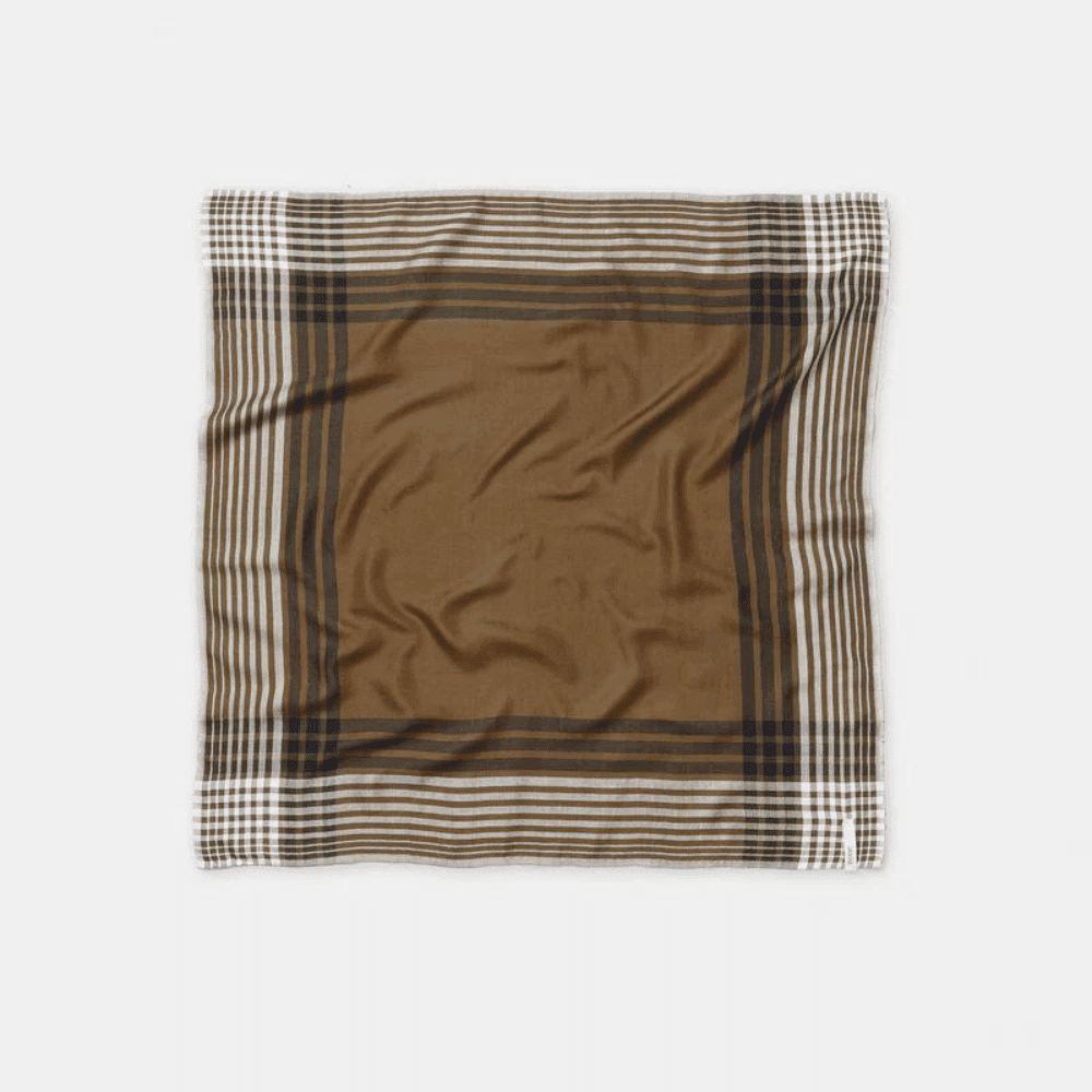 Aiayu / Electra Silketørklæde / Mix Brown — billede 2