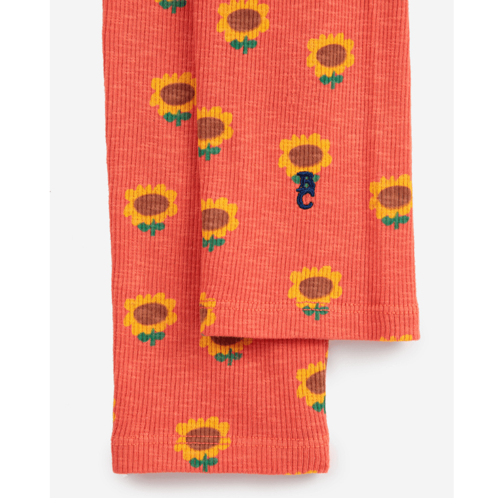 Bobo Choses / Sunflower Rib Leggings / Orange — billede 2