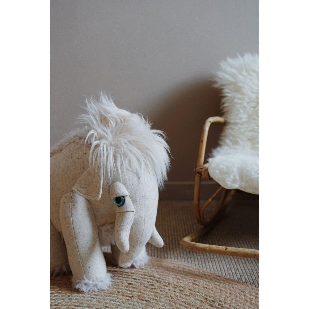 Big Stuffed / Big Albino Mammut — billede 3