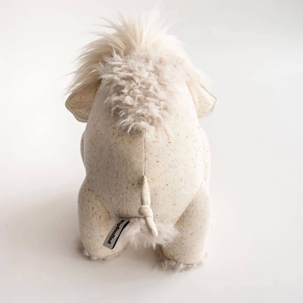 Big Stuffed / Big Albino Mammut — billede 7