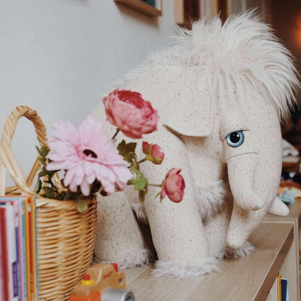 Big Stuffed / Big Albino Mammut — billede 2