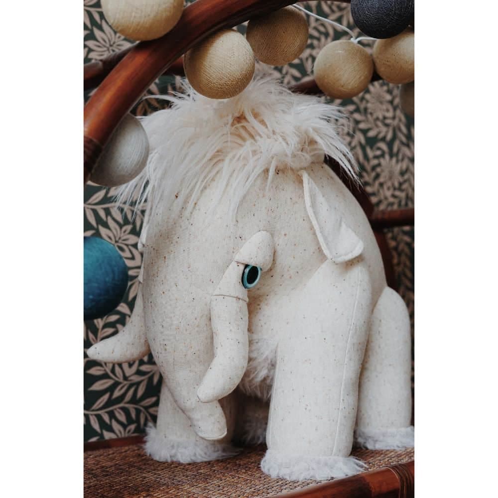 Big Stuffed / Big Albino Mammut — billede 10