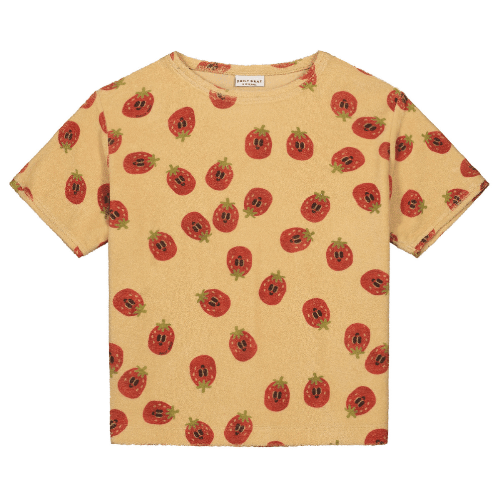 Daily Brat / Frotté t-shirt / very berry — billede 1
