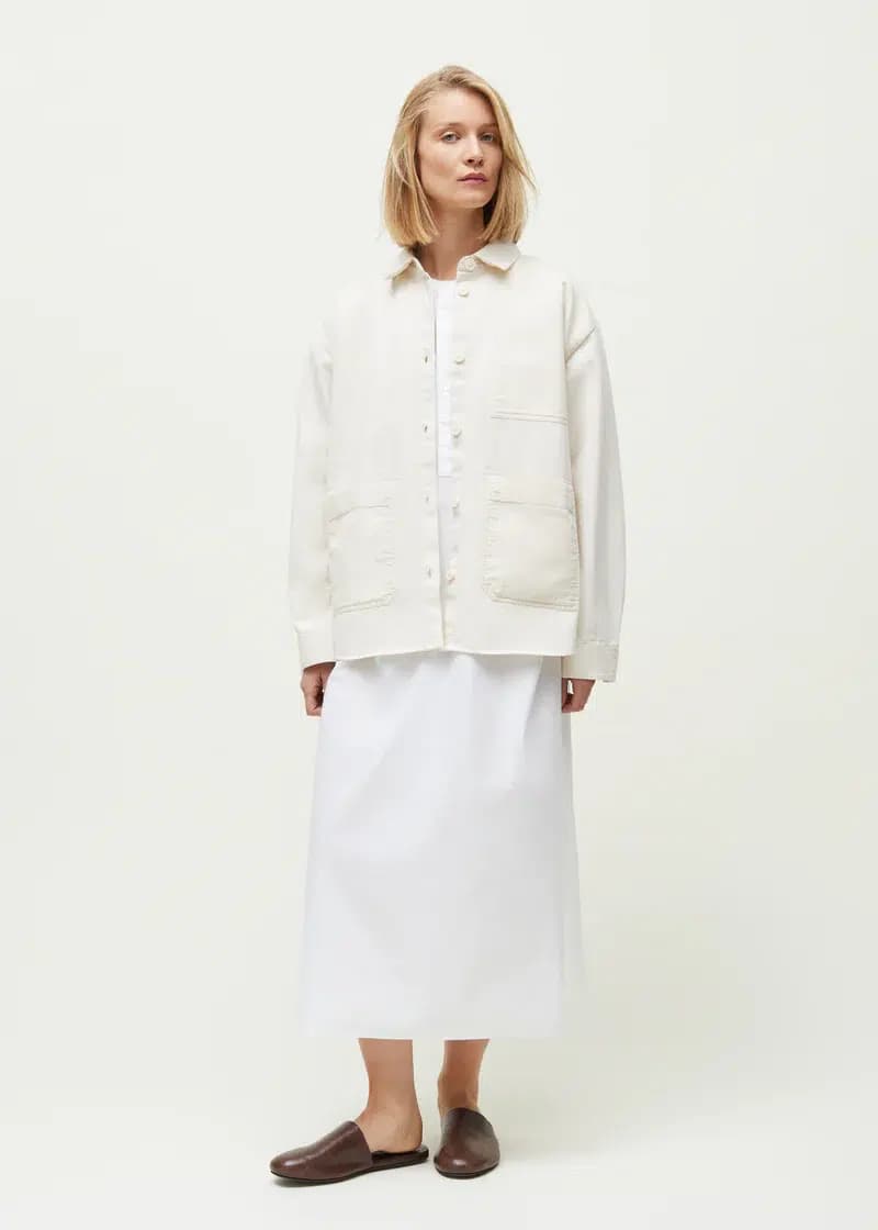 Aiayu / Dusty Shirt / Pure Ecru — billede 6