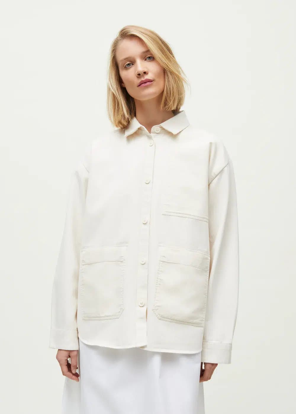 Aiayu / Dusty Shirt / Pure Ecru — billede 5
