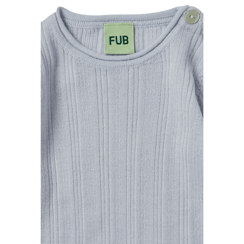 FUB / Baby rib uld body / ice — billede 2