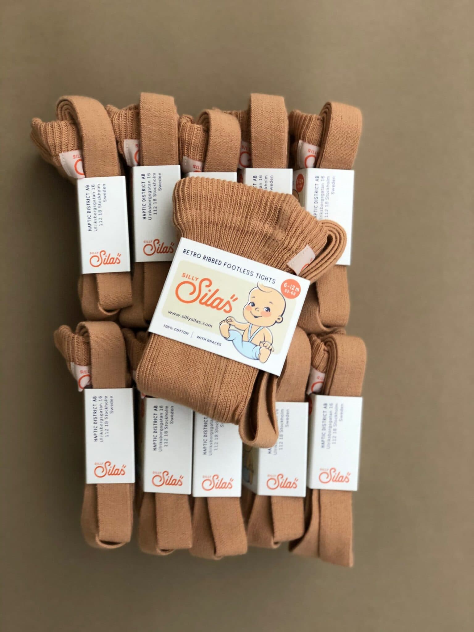 Silly Silas / Retro Rib Shorts - Cinnamon — billede 10