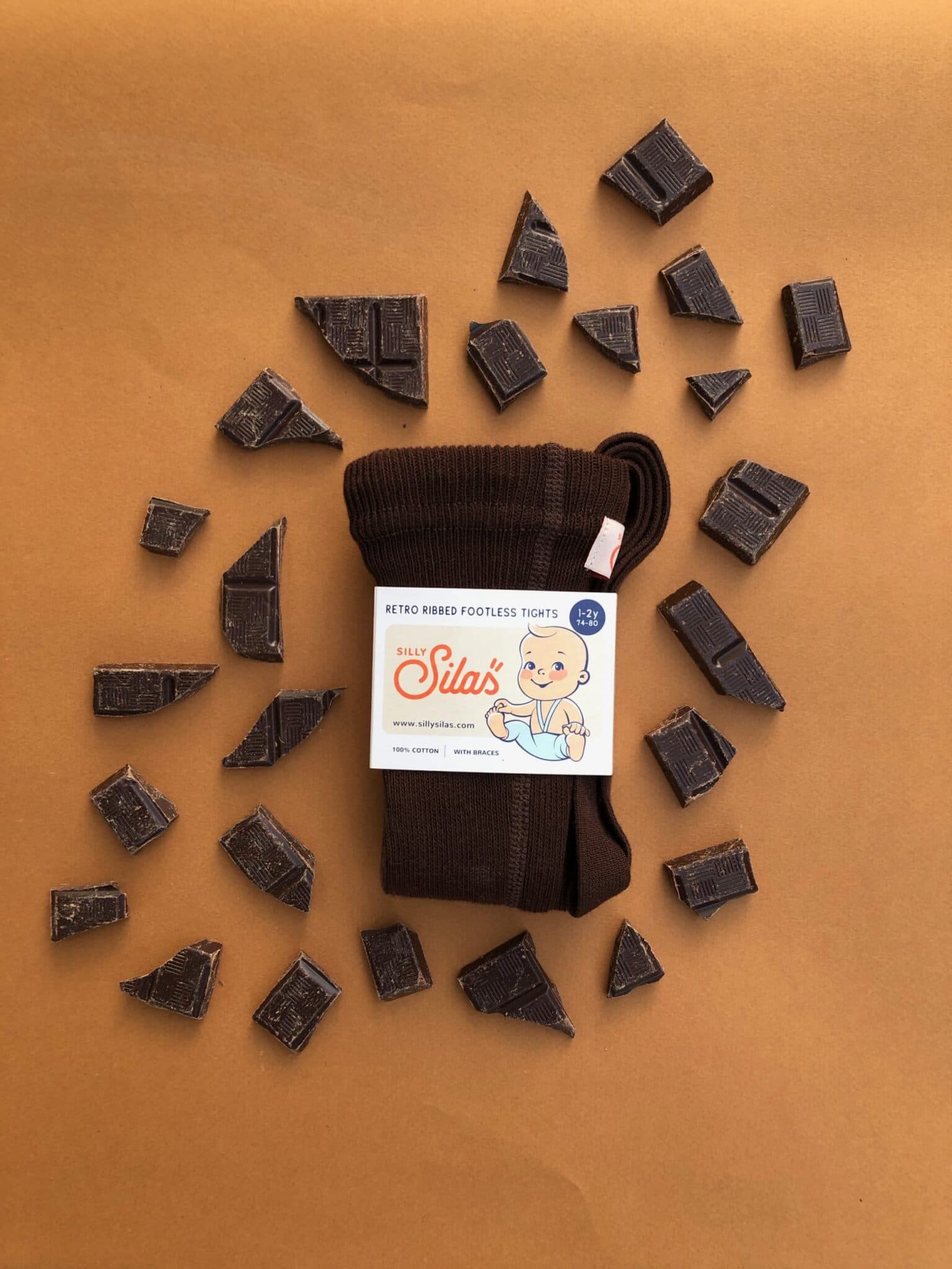 Silly Silas / Retro Rib Shorts - Cinnamon — billede 11