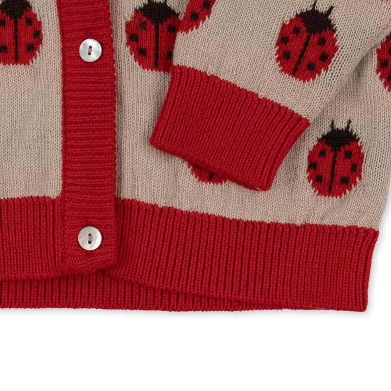 Konges Sløjd / Belou Strik Cardigan / Mariehøne — billede 4