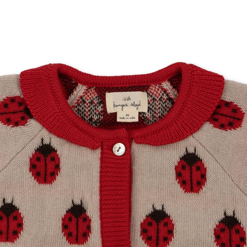 Konges Sløjd / Belou Strik Cardigan / Mariehøne — billede 3
