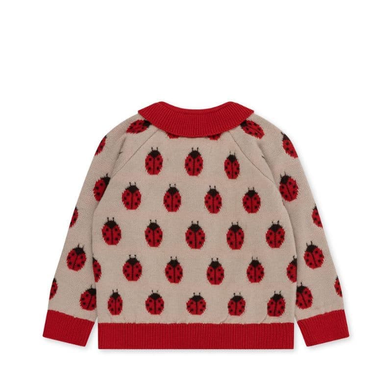 Konges Sløjd / Belou Strik Cardigan / Mariehøne — billede 2