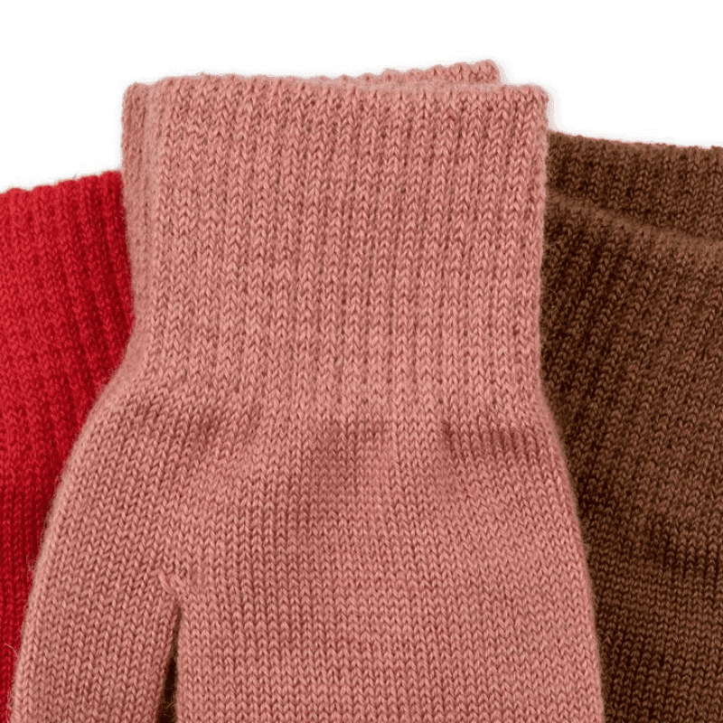 Konges Sløjd / Filla luffer / Rose, pecan, scarlet — billede 5
