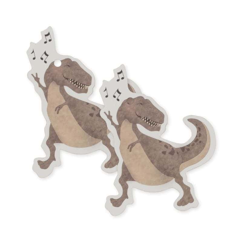 Konges Sløjd / 12-pak Gavemærker / Dansosaurus — billede 5