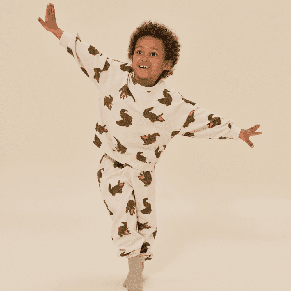Konges Sløjd Itty Sweatshirt / Crocodile — billede 5