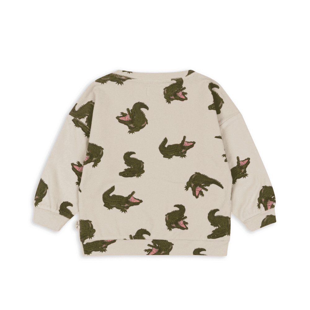 Konges Sløjd Itty Sweatshirt / Crocodile — billede 2