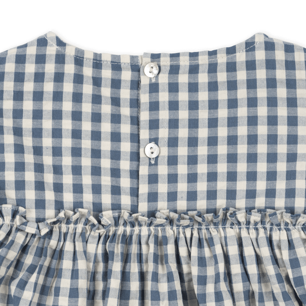 Konges Sløjd / Kim kjole / Captains blue check — billede 5