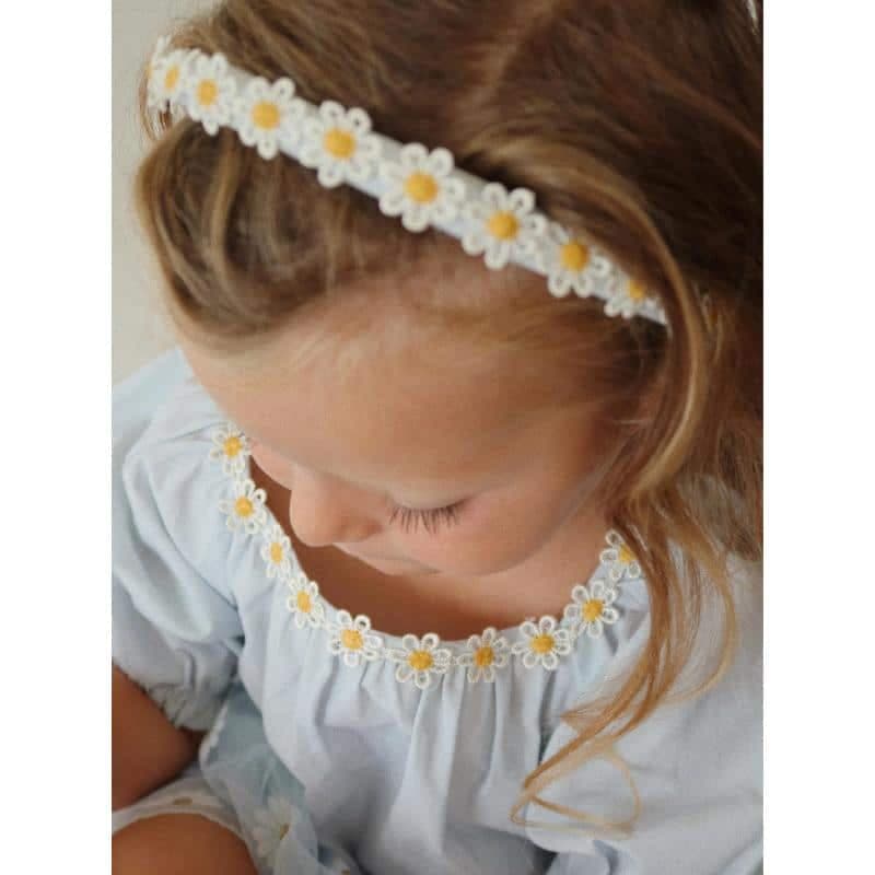 Konges Sløjd / Daisy hårbøjle / marguerit — billede 1