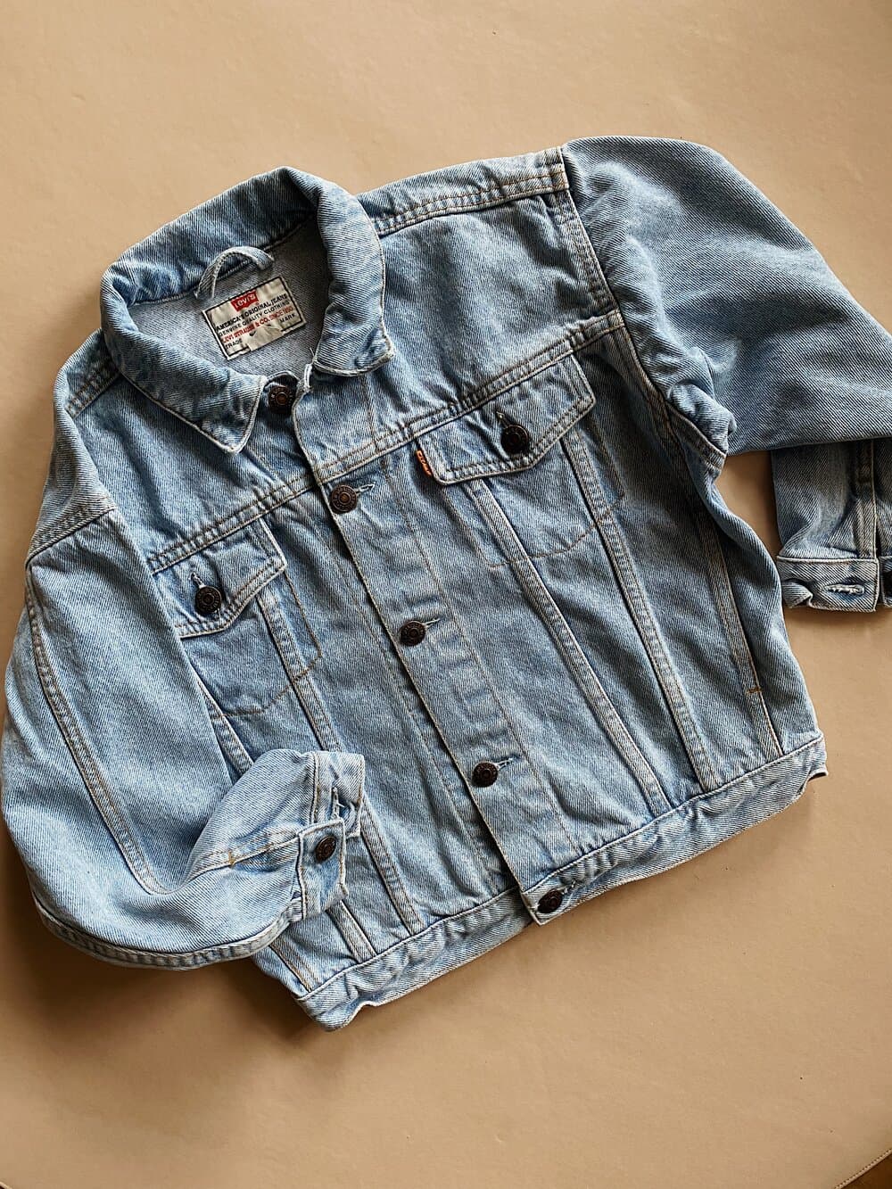 Vintage Levi’s Light Wash Denim Jacket
