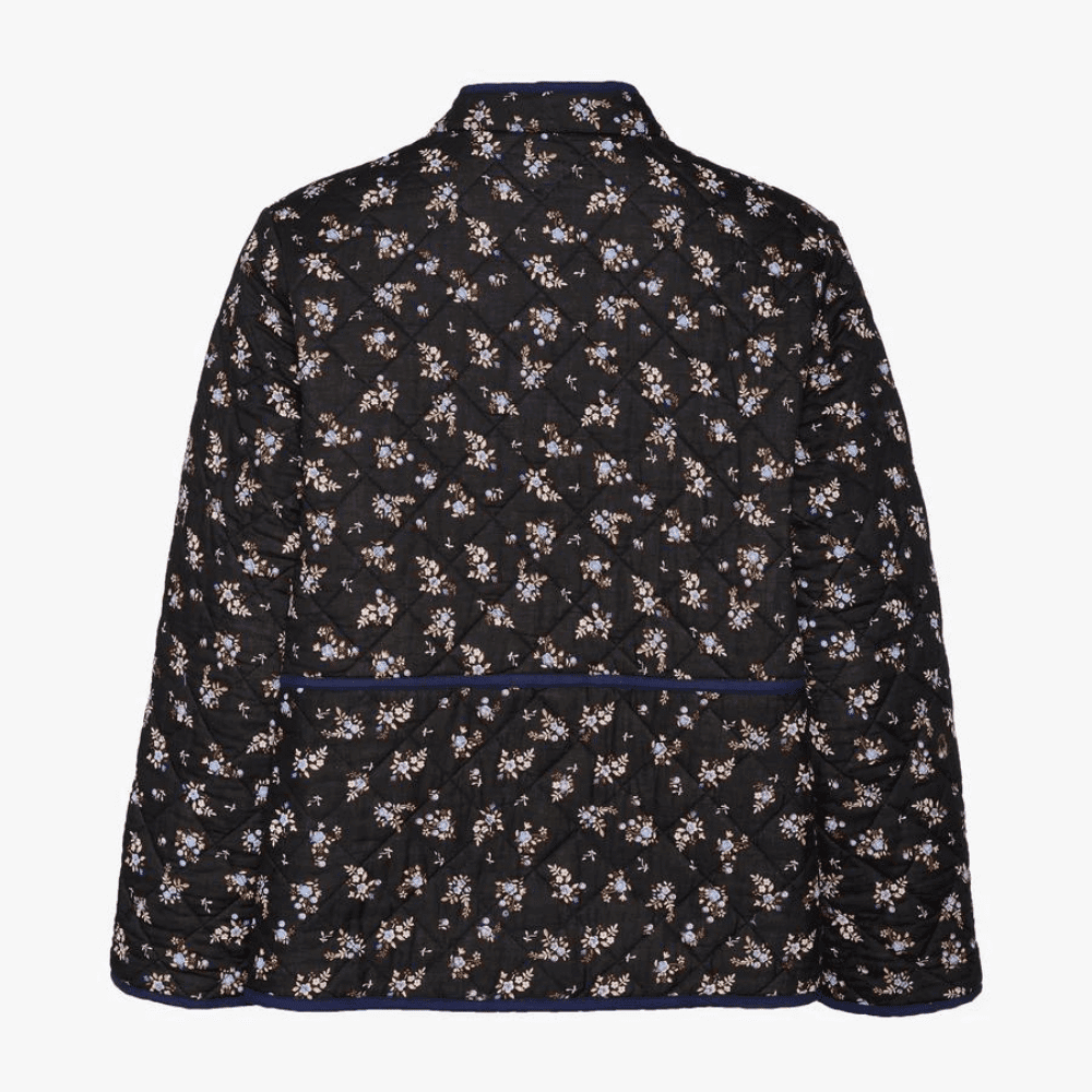 Sissel Edelbo / Adriane Quilted Jakke / Floral Black — billede 2