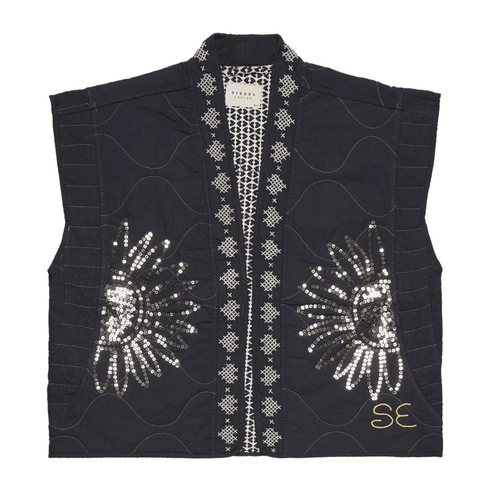 Sissel Edelbo / Calista Vest / Asphalt — billede 1