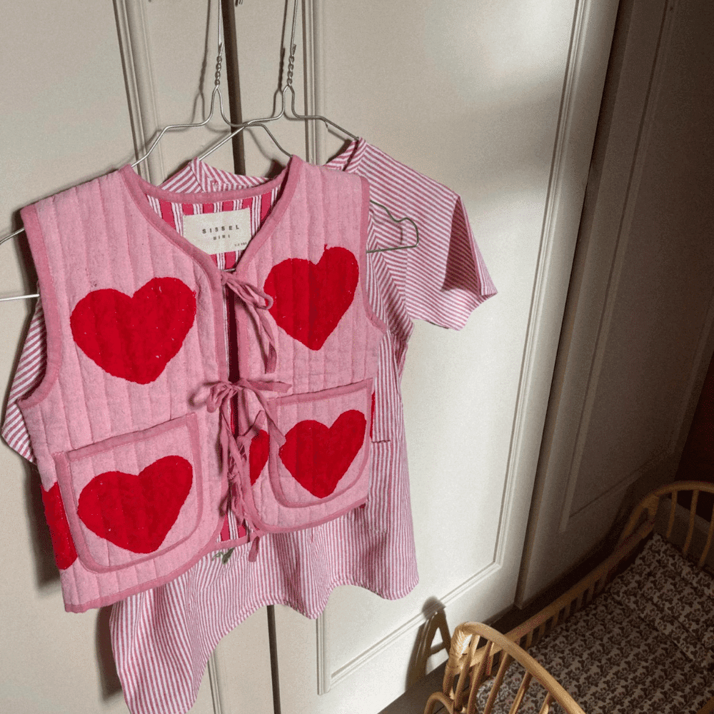 Sissel Edelbo MINI / Honey Quilted Suzani Vest — billede 5