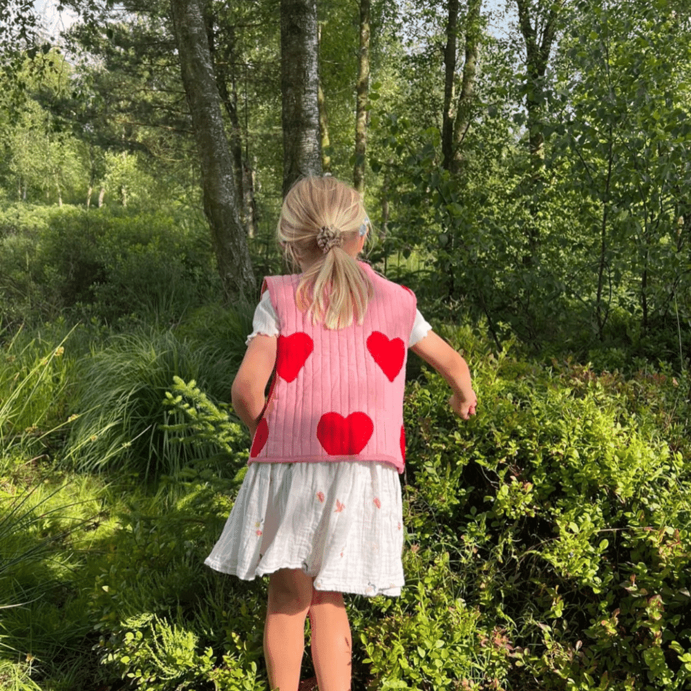 Sissel Edelbo MINI / Honey Quilted Suzani Vest — billede 4