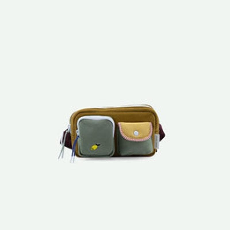 Sticky Lemon / Bæltetaske / khaki green — billede 1