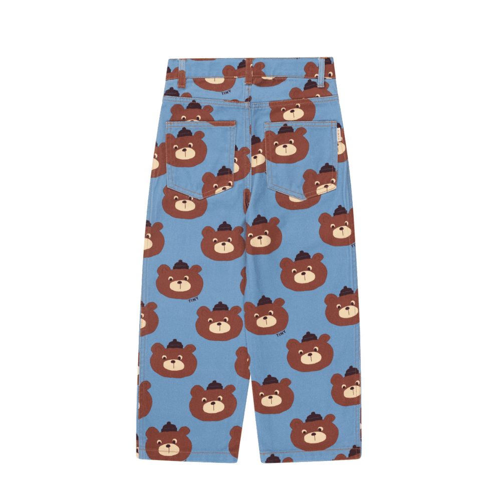 Tiny Cottons / Jeans med bjørne / Blå — billede 2