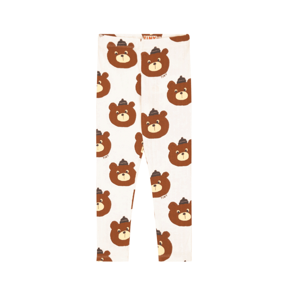 Tiny Cottons / Rib Leggings / Bjørne — billede 1