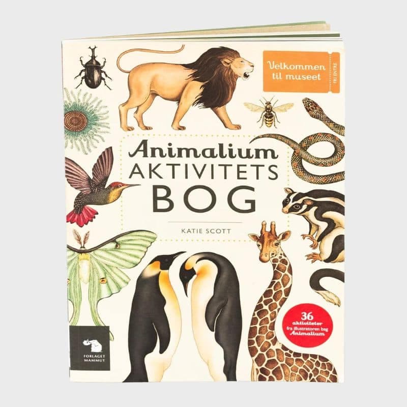 Forlaget Mammut / Animalium Aktivitetsbog — billede 1