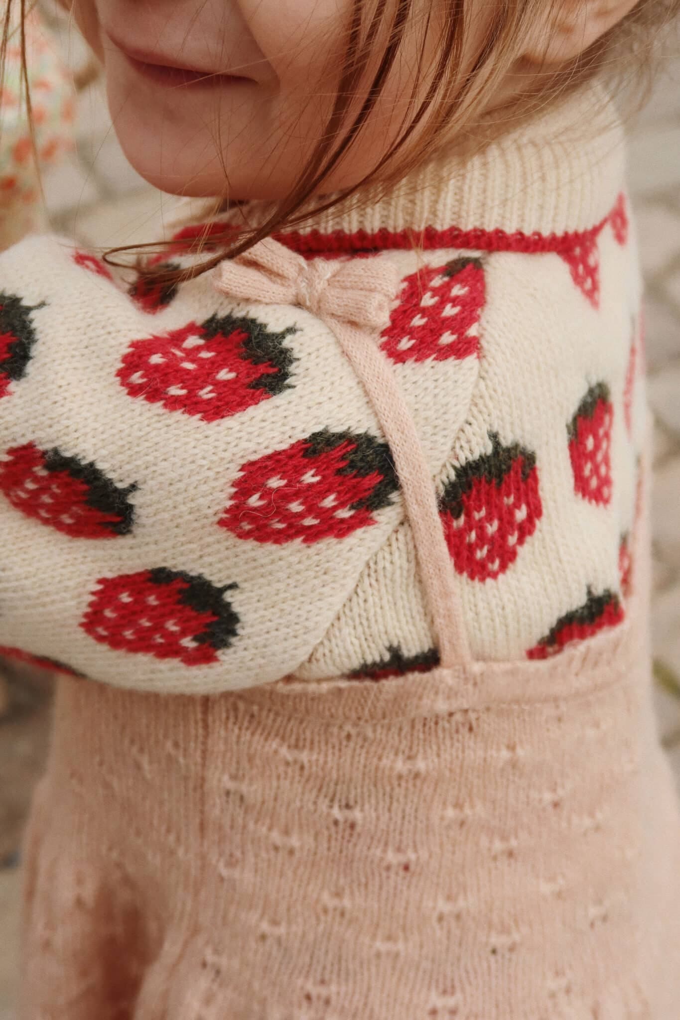 Konges Sløjd / Belou Jordbær Cardigan — billede 9
