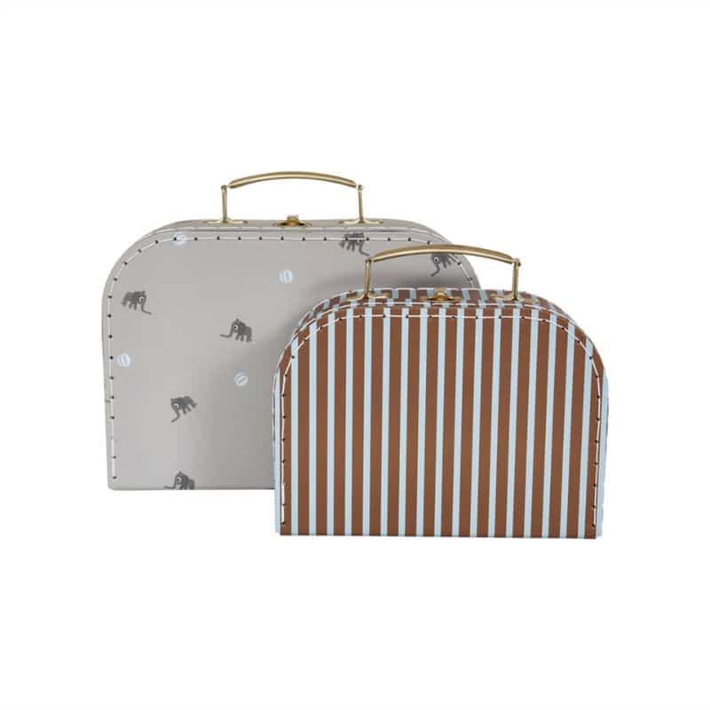 OYOY MINI / Mini Kuffert sæt / Elephant & Stripe — billede 3