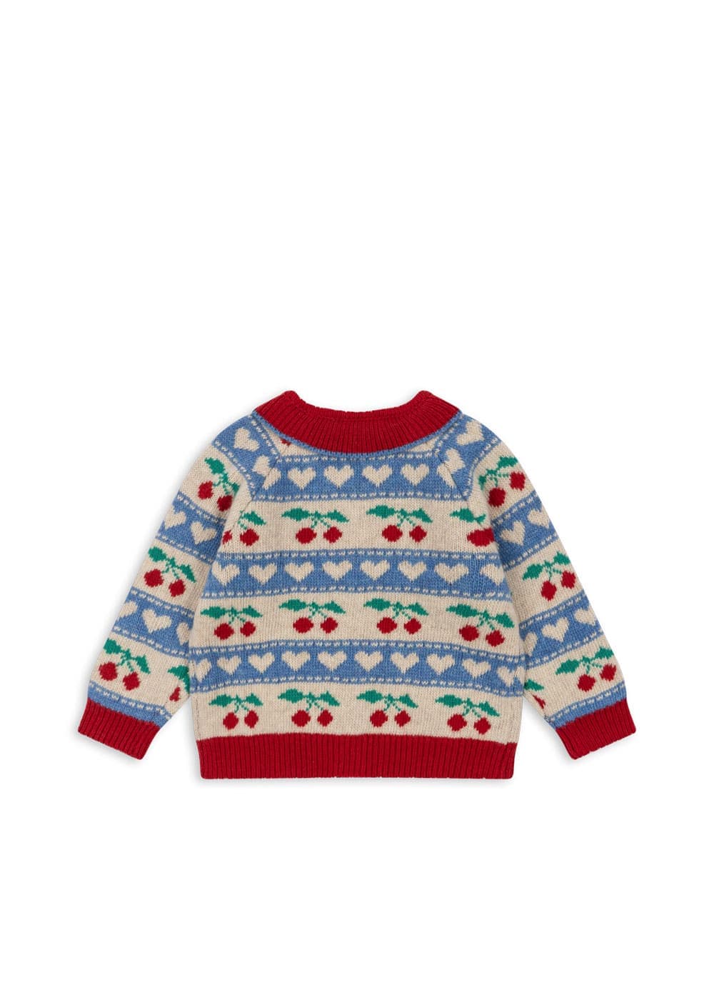 Konges Sløjd / Belou Cherry Stripe Cardigan — billede 2
