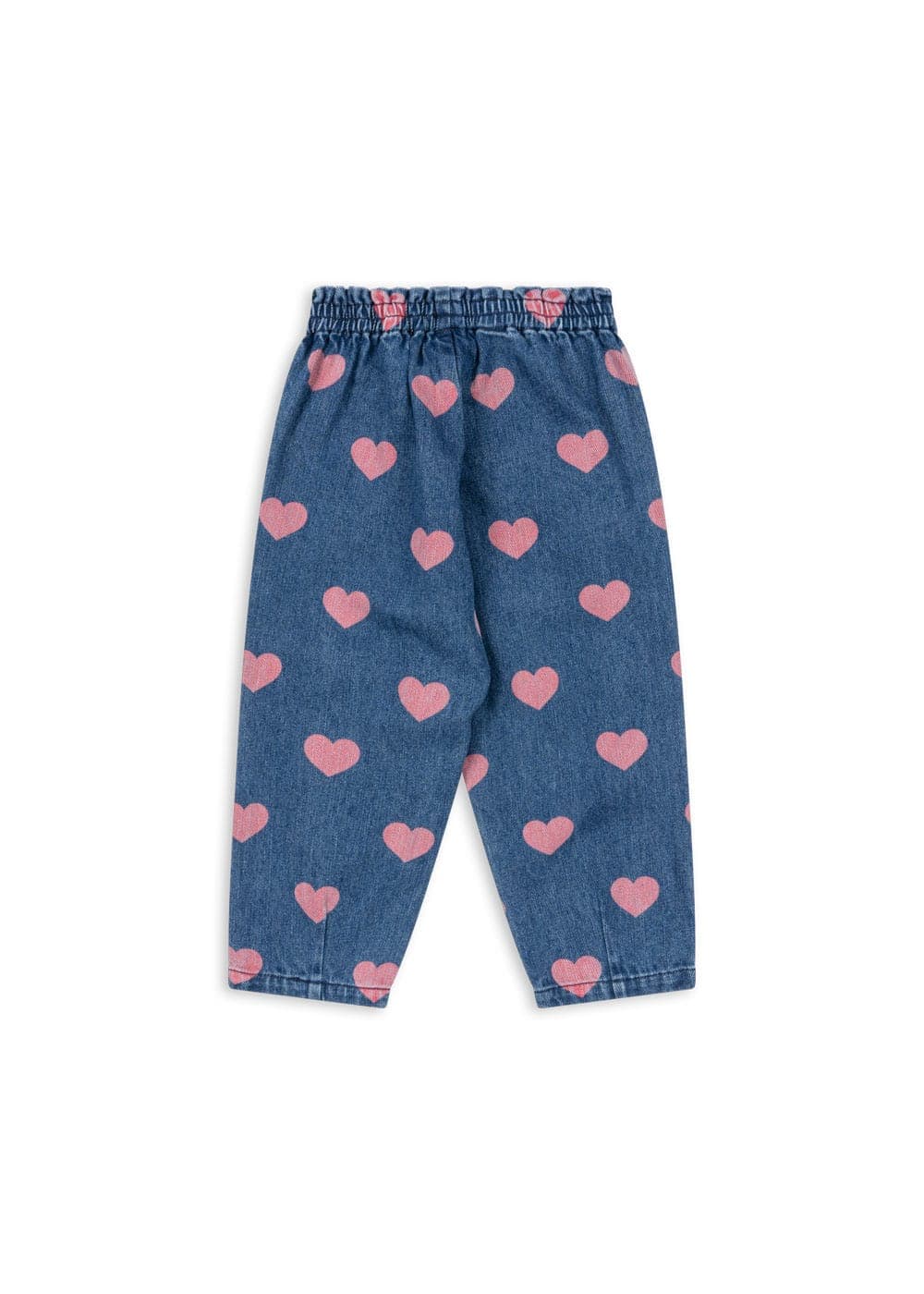 Konges Sløjd / Magot Denim Jeans med hjerter / Bon Coeur Pink — billede 3