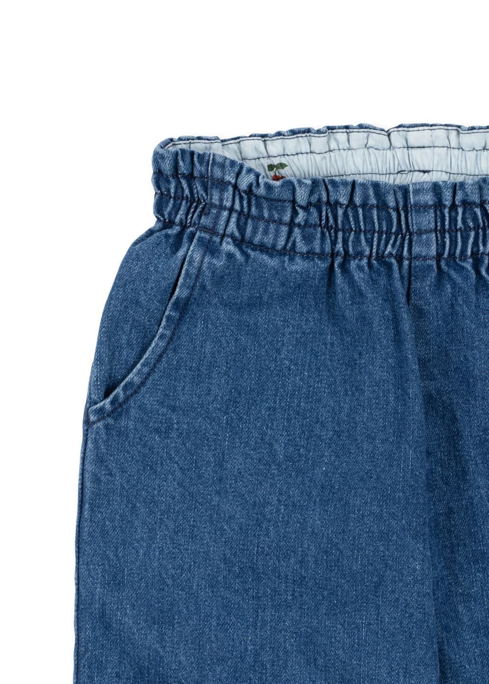 Konges Sløjd / Magot Frill Denim Bukser / Cherry — billede 2