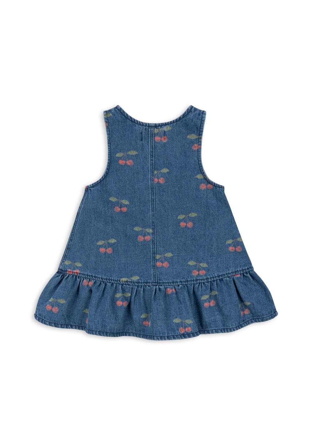 Konges Sløjd / Magot Denim Kjole med kirsebær / Ma Grande Cerise — billede 3