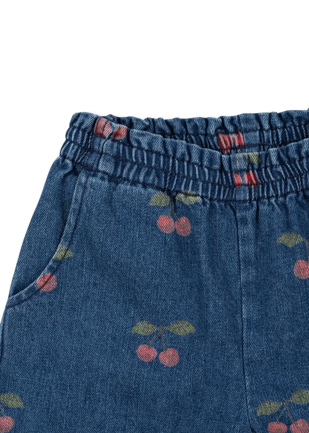 Konges Sløjd / Magot Denim Jeans med kirsebær / Ma grande cerise — billede 2