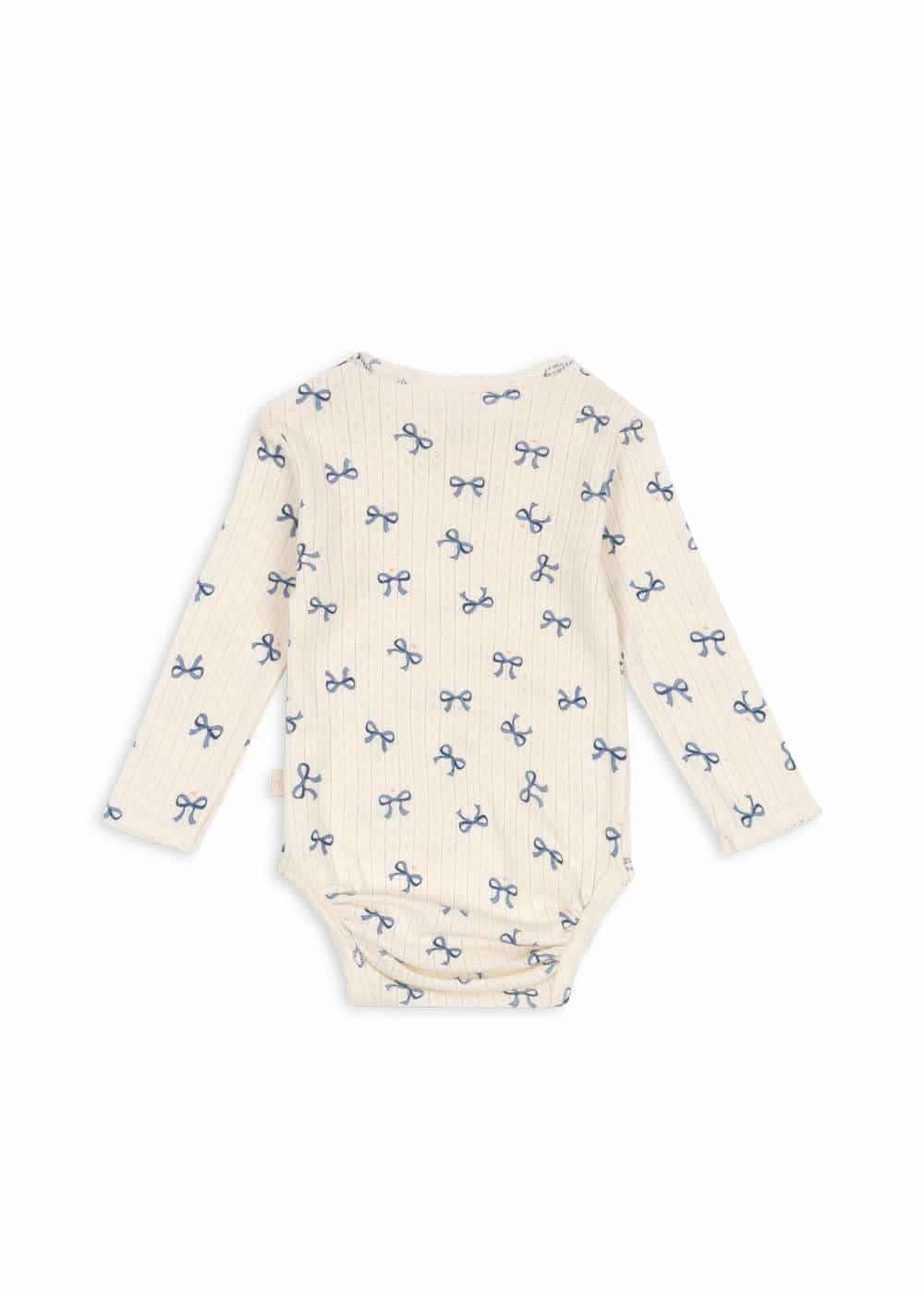 Konges Sløjd / Minnie body med sløjfer / Bow Blue — billede 4