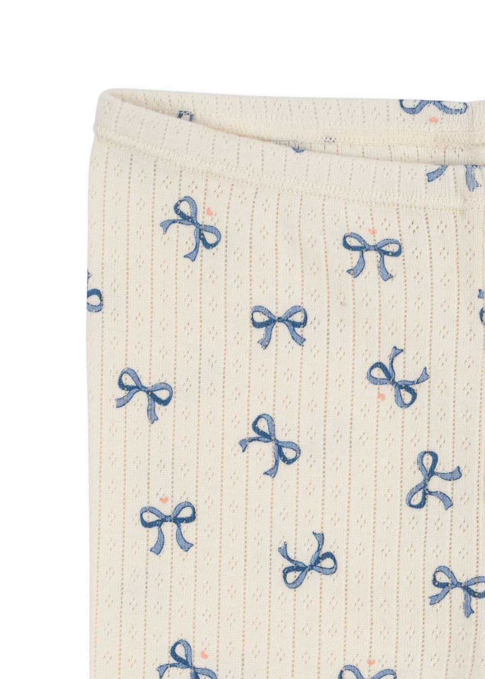 Konges Sløjd / Minnie baby pants med sløjfer / Bow Blue — billede 3