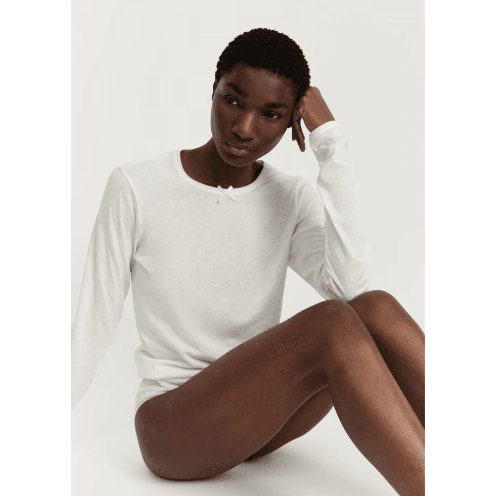 Aiayu / Messhu Long Sleeve / Pure Ecru — billede 1