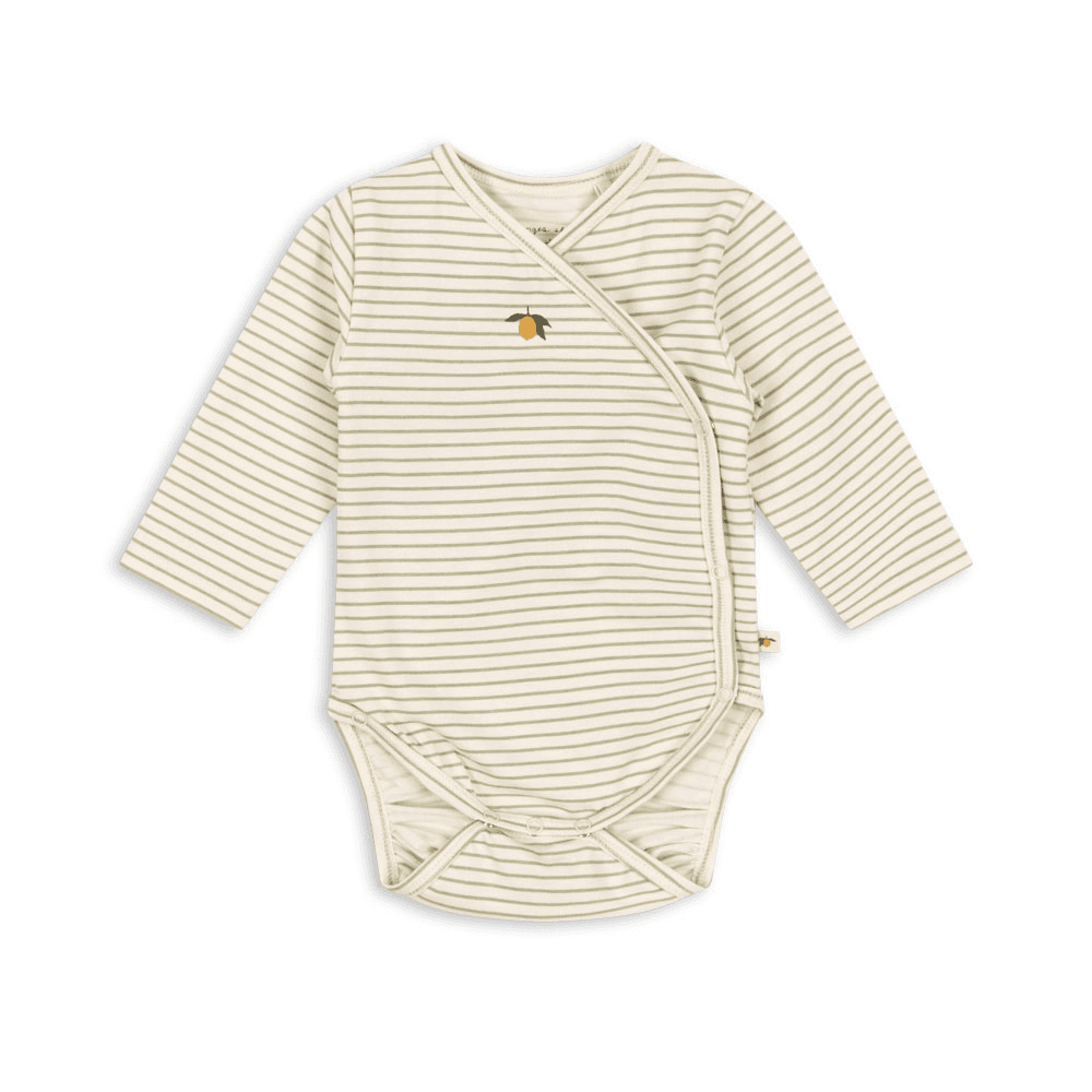 Konges Sløjd / Newborn body / Tea Stripe — billede 1