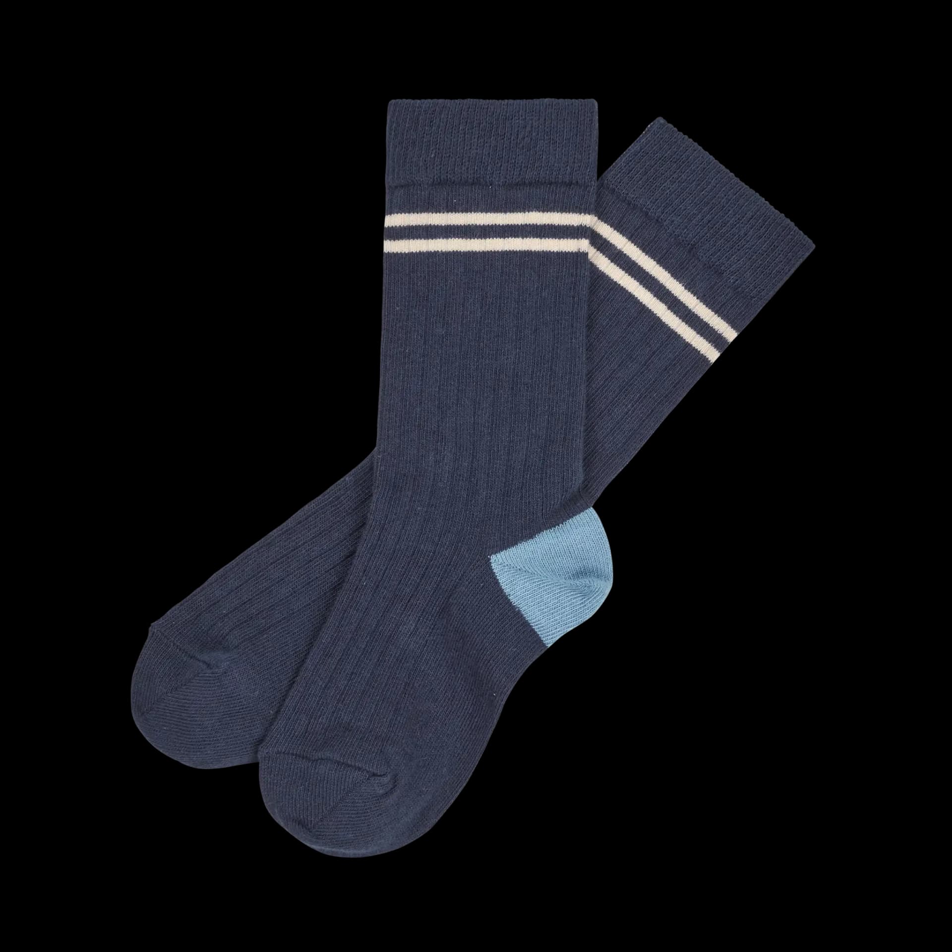 FUB — FUB / Tennis Bomulds Strømper / Dark Navy