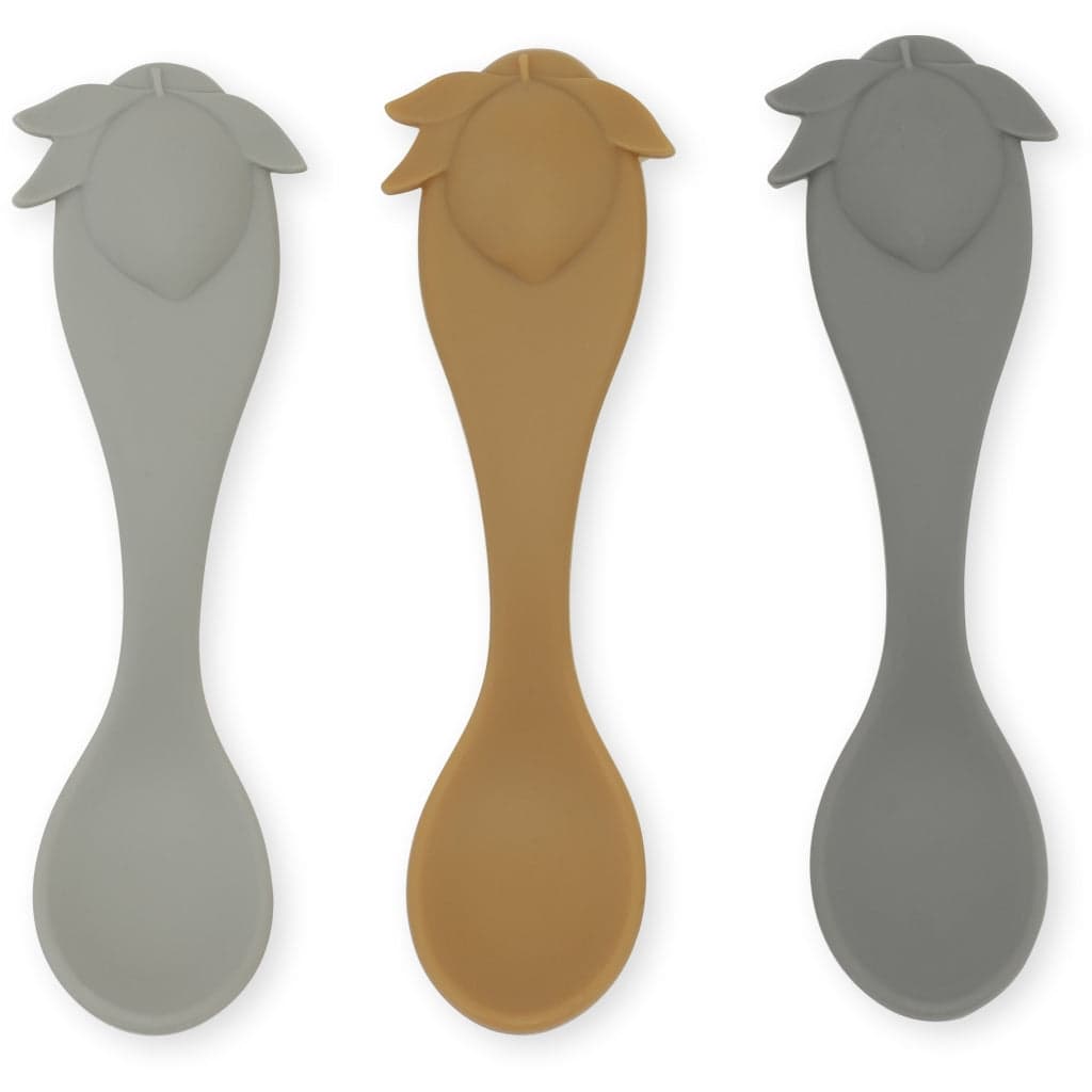 Konges Sløjd / 3 Pack Lemon Spoon Silicone
